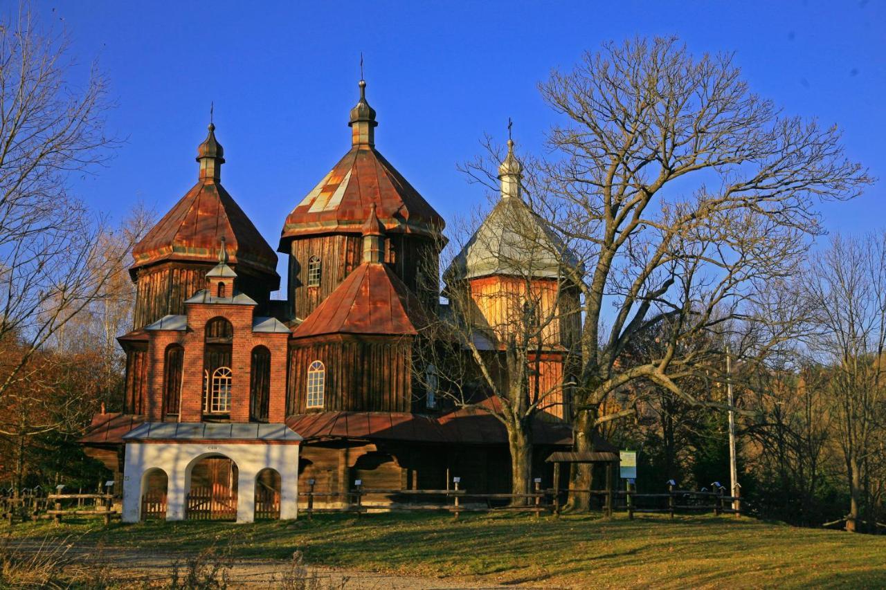 Domek Skowronek z basenem Lesko Zewnętrze zdjęcie